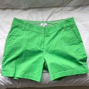 Size 4 green Crown and Ivy shorts